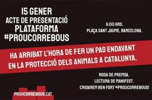 ¡Te necesitamos! Ven a la presentación de la plataforma #ProuCorrebous