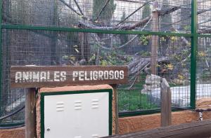 La tigresa del Zoo de Almuñecar se ha trasladado hoy al centro de AAP Primadomus