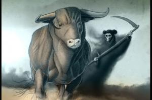 PETA se manifiesta de nuevo en Pamplona contra los encierros y las corridas de toros
