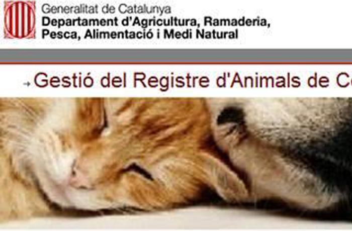 Entra en funcionamiento el nuevo Registro General de Animales de Compaa (ANICOM)