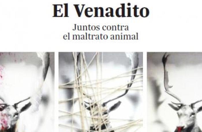 Vuelve la exposicin 'El Venadito', que rene a 40 artistas contra el maltrato animal