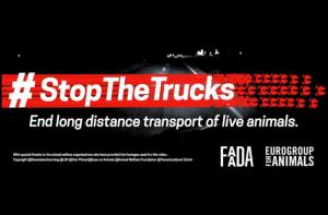 Firma para poner fin al transporte de animales a larga distancia